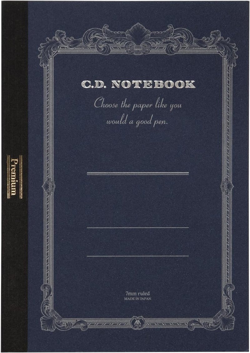 Apica Premium C.D. Notebook - A5-7 mm Rule - 96 Sheets - Image 1